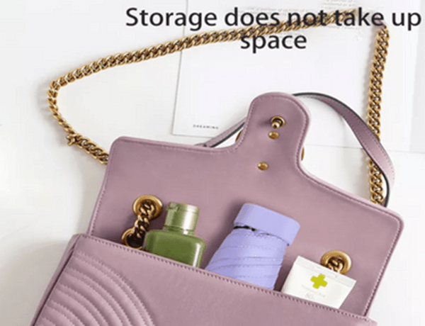 Popular Multi-Color Foldable Mini Pocket Umbrella, High-Quality Travel Umbrella, Lightweight Portable Umbrella for Christmas, Valentine's Day, Mother's Day, Women's Day, Ramadan, and Birthday Gifts