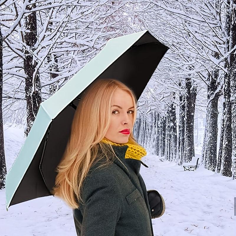 Popular Multi-Color Foldable Mini Pocket Umbrella, High-Quality Travel Umbrella, Lightweight Portable Umbrella for Christmas, Valentine's Day, Mother's Day, Women's Day, Ramadan, and Birthday Gifts