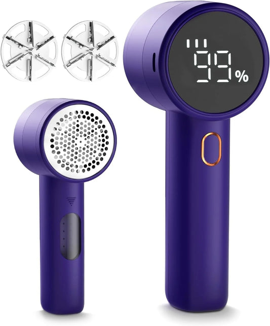 Fabric Shaver, Lint Remover Rechargeable, Electric Portable Sweater to Remove Pilling for Clothes, Furniture, Sweater, Couch, Blanket